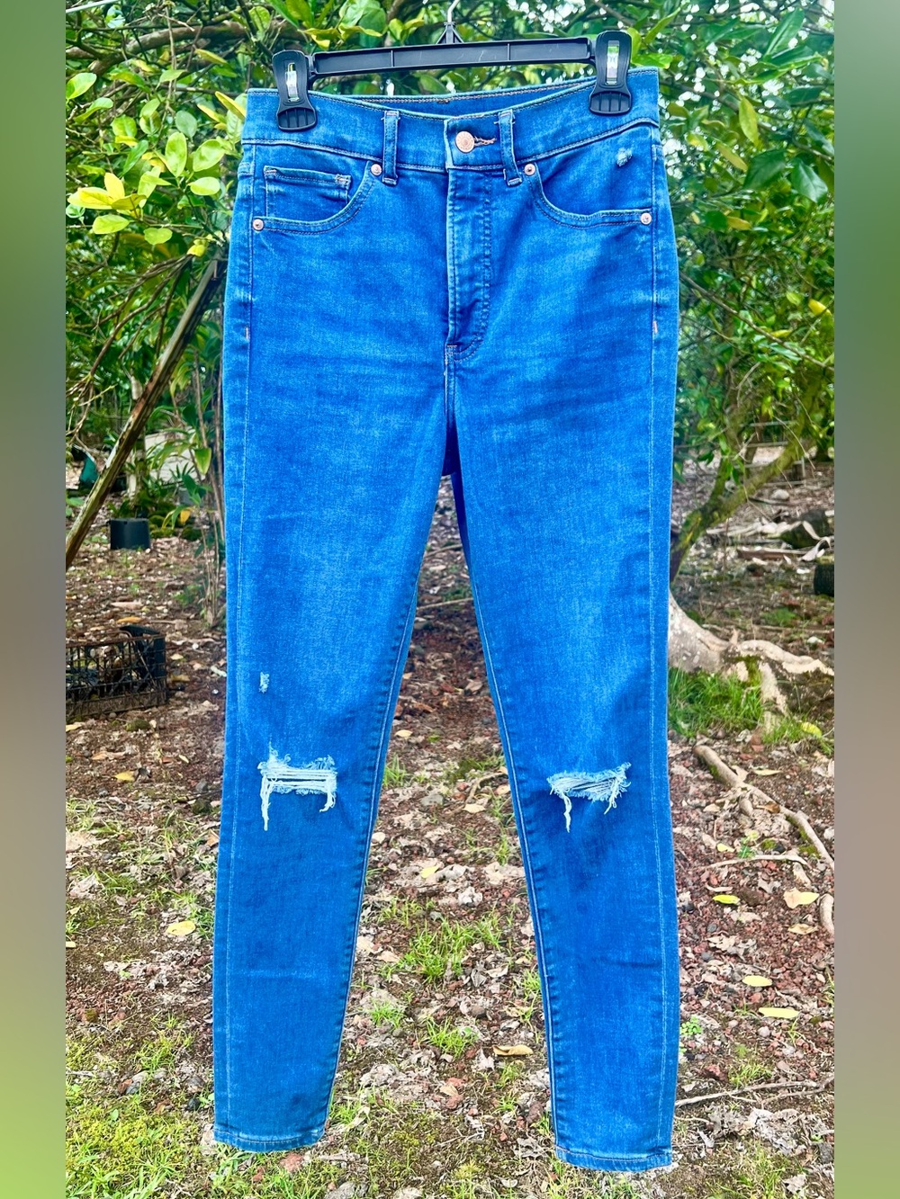 Express Skinny High Rise Jeans, Size 4 Regular, EUC